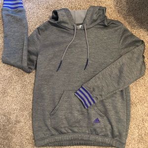 Grey Adidas hoodie